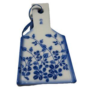 VTG hand grater ginger garlic daikon oroshigane grater Porcelain Blue Chef Zest